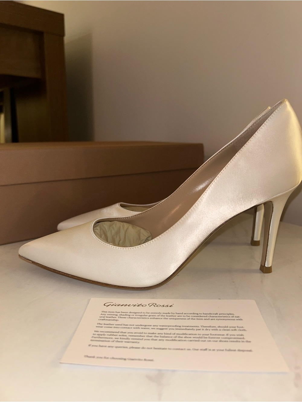 Gianvito Rossi Gianvito 85 Satin Pumps